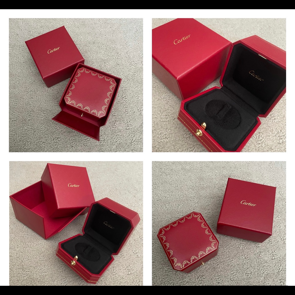 Authentic Cartier Ring Box